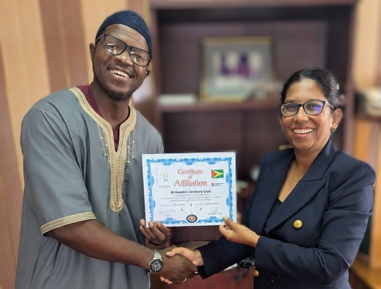 Archery Guyana Welcomes Al Habibi's Archery Club as Newest Affiliated Member